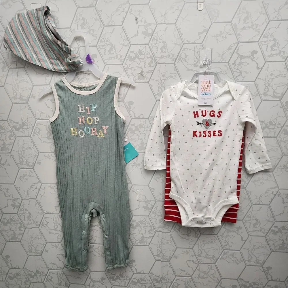 Nwt Baby Boy's Valentine's Day Easter Bundle, Size 9-12 months